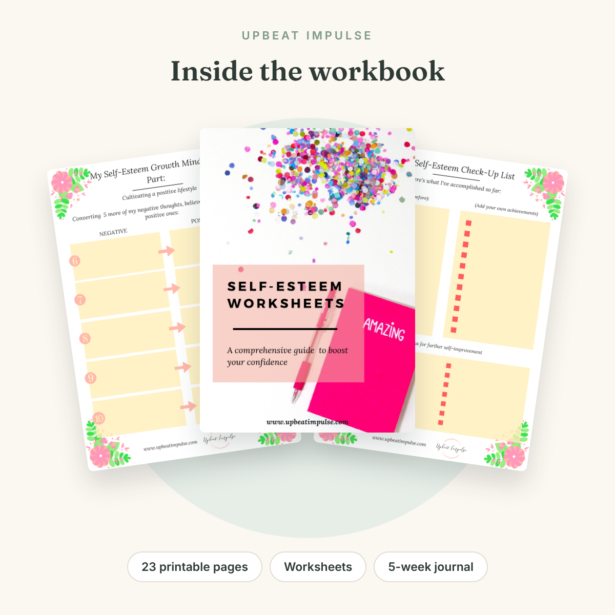 Self Esteem Workbook cover