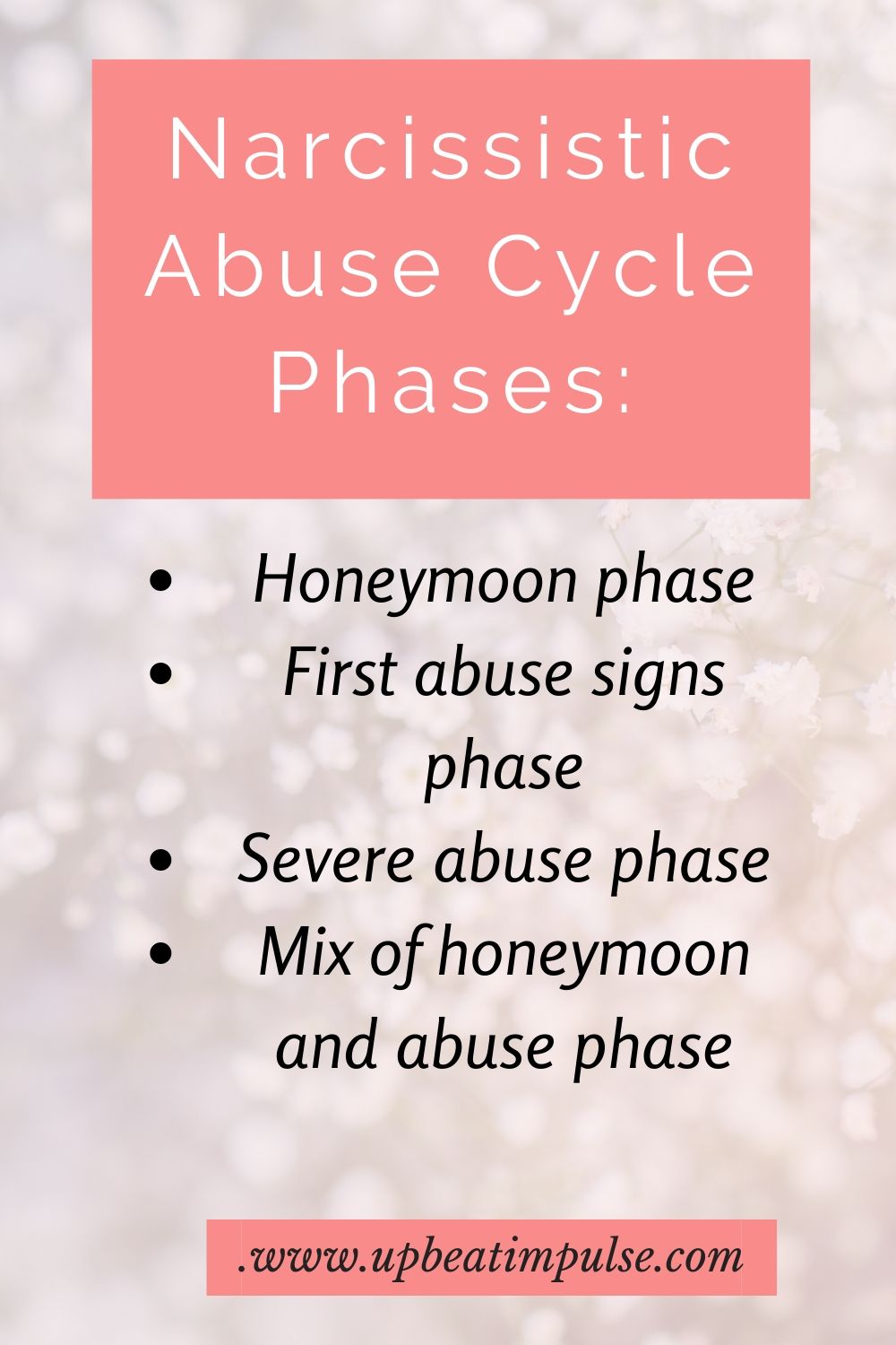 10 Signs Of Narcissistic Abuse Syndrome Sympthoms And Recovery   Narcissistic Abuse Cycle 